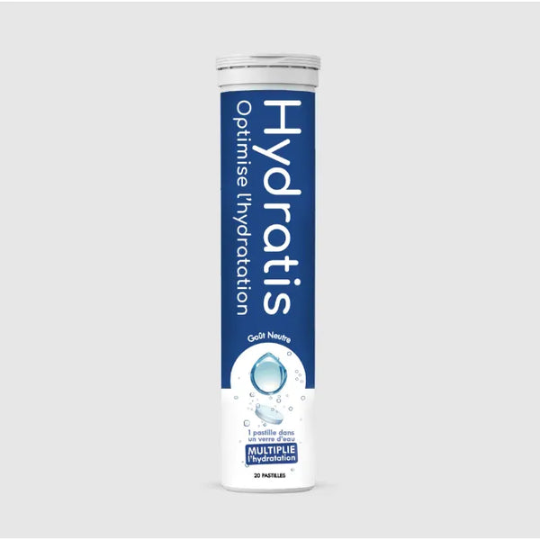 HYDRATIS Hydratation - Goût Neutre - 20 pastilles effervescentes