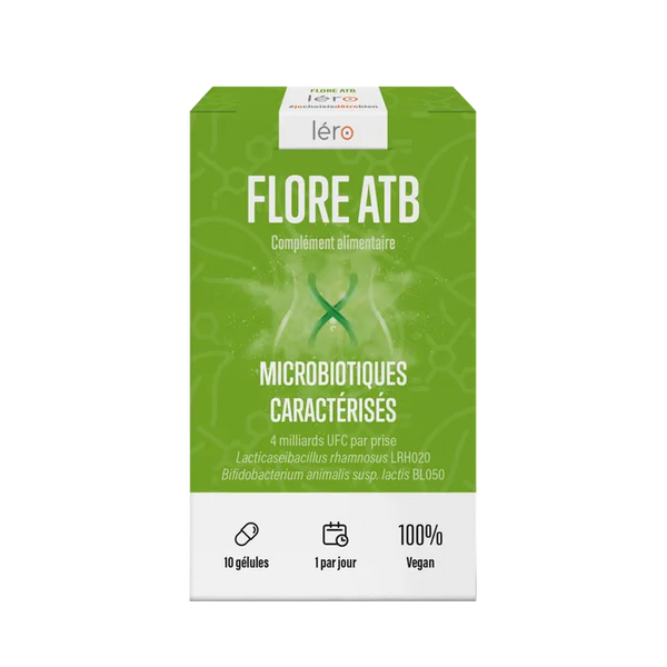 LÉRO Flore ATB - Microbiote Intestinal, 10 gélules végétales