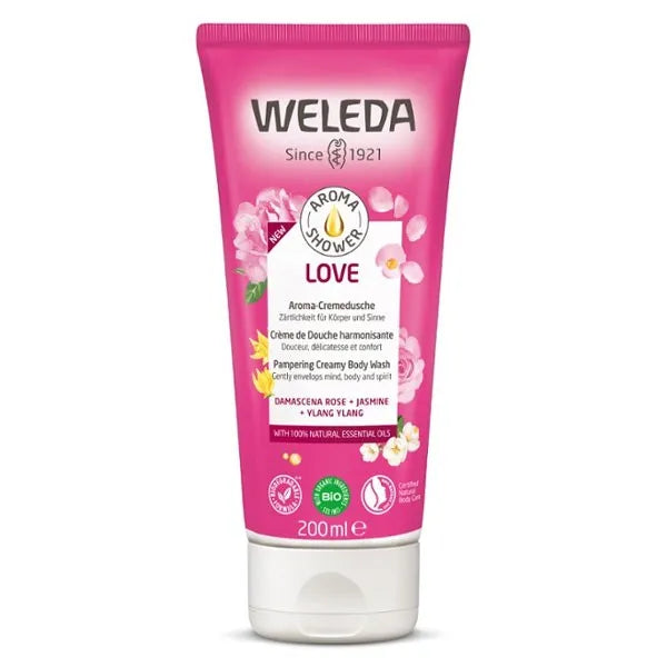 WELEDA AROMA SHOWER - Crème de Douche Love Bio, 200ml