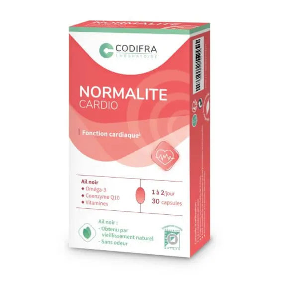 CODIFRA NORMALITE CARDIO - Fonction Cardiaque, 30 capsules