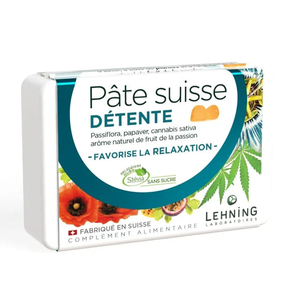 LEHNING PÂTE SUISSE - Détente, 40 Gommes