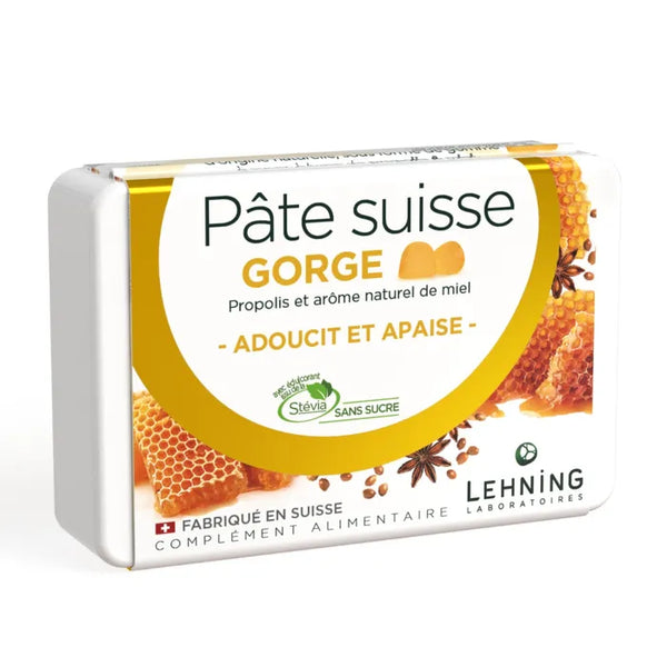 LEHNING Pate Suisse Miel Propolis, 50g