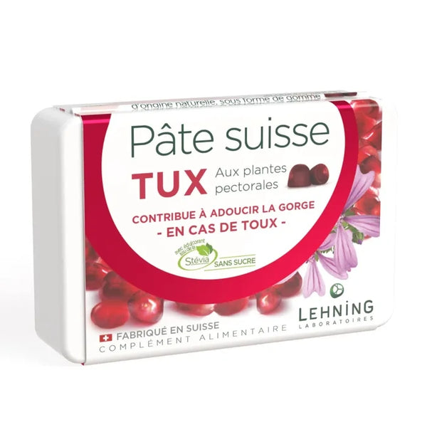 LEHNING Pâte Suisse tux, 40 gommes à sucer