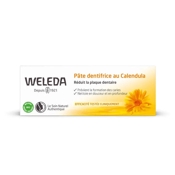 WELEDA ORAL CARE - Pâte Dentifrice au Calendula - Goût Anis, 75ml