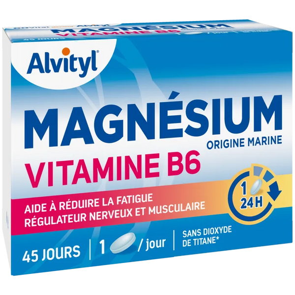 ALVITYL MAGNESIUM - Vitamine B6, 45 comprimés