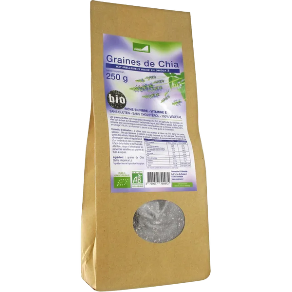 EXOPHARM Graines de Chia Bio, 250g