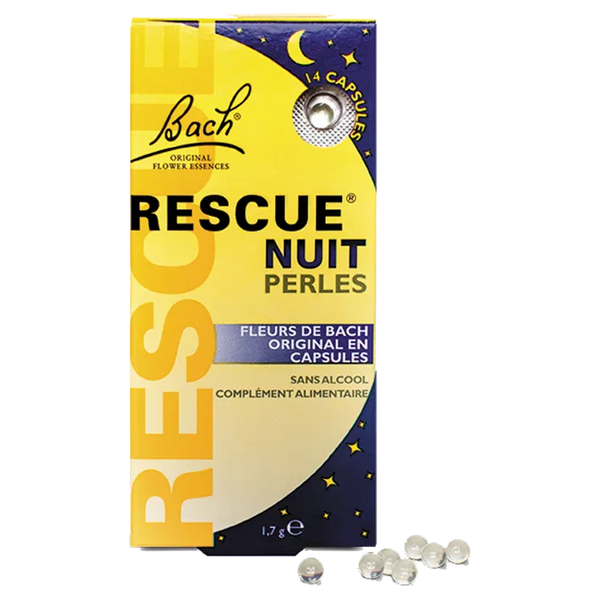 RESCUE RESCUE NUIT - Perles, 14 capsules