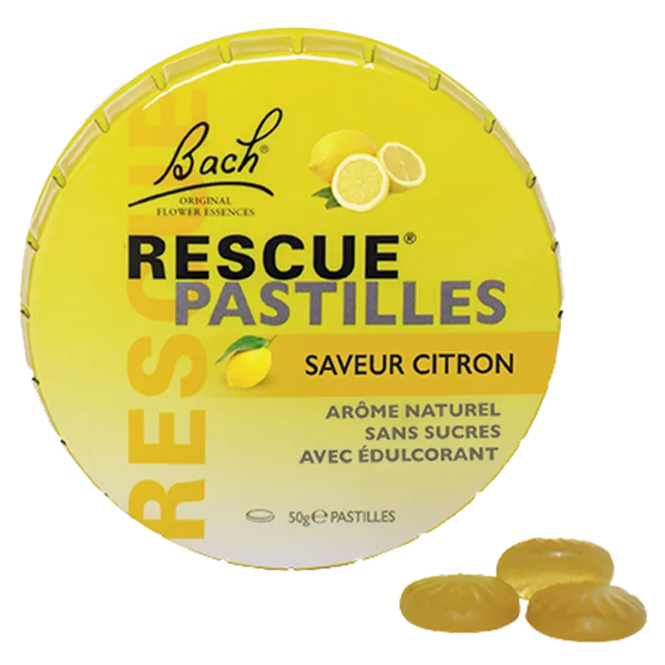 RESCUE RESCUE - Pastilles Saveur Citron, 50g