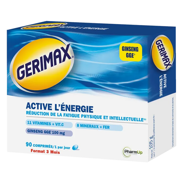 GERIMAX Active l'Énergie, 90 comprimés