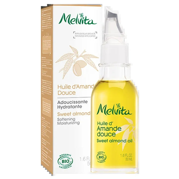 MELVITA Huile d’Amande Douce Bio, 50ml