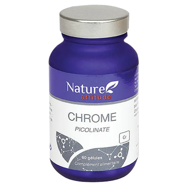 NATURE ATTITUDE Chrome Picolinate, 60 gélules