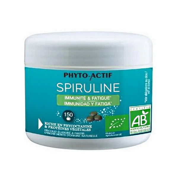 PHYTO-ACTIF Spiruline Ecocert, 150 comprimés