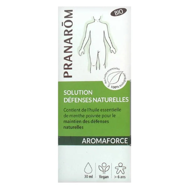 PRANAROM AROMAFORCE - Solution Défenses Naturelles Bio, 30ml