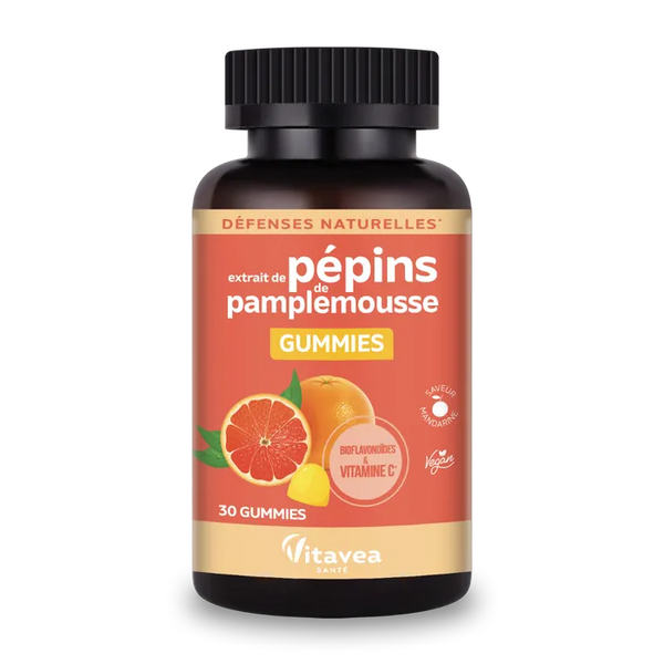 NUTRISANTE Vitavea Extrait de Pépins de Pamplemousse - Défenses Naturelles, 30 gummies