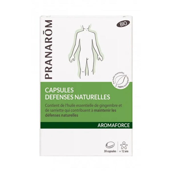 PRANAROM Aromaforce Bio Défenses Naturelles, 30 capsules