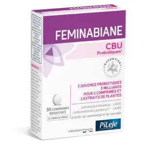PILEJE FEMINABIANE - CBU Nouvelle Formule, 30 comprimés