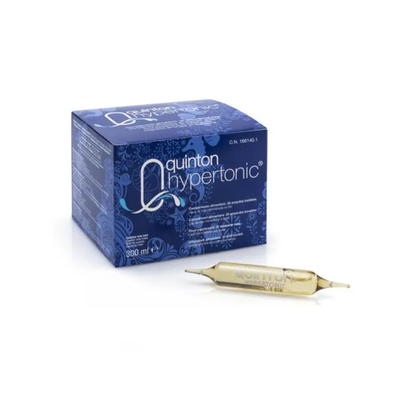 QUINTON Plasma hypertonic, 30 ampoules buvables de 10ml