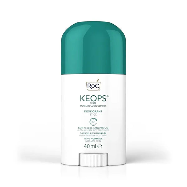 ROC KEOPS® Déodorant Stick 24H - Peaux Normales, 40ml