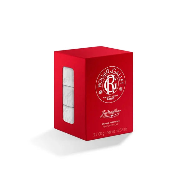 ROGER & GALLET JEAN MARIE FARINA - Savons Parfumés, 3x100g