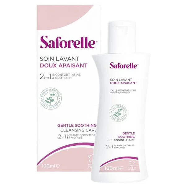 SAFORELLE Soin Lavant Doux Irritations & Quotidien, 100ml