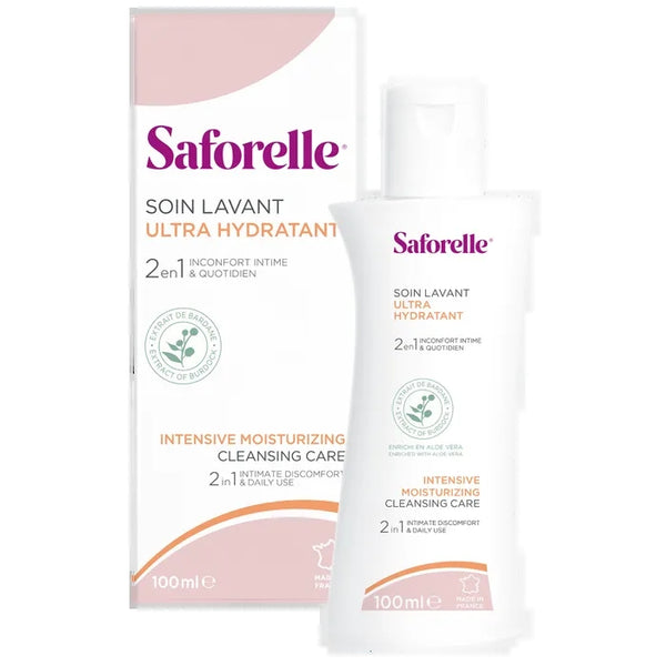 SAFORELLE Soin Lavant Ultra-Hydratant Sécheresse & Quotidien, 100ml