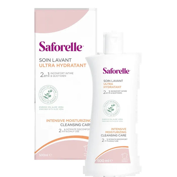 SAFORELLE Soin Lavant Ultra-Hydratant Sécheresse & Quotidien, 500ml