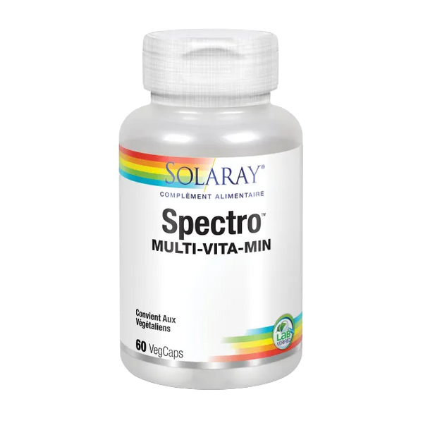SOLARAY Spectro Multi-Vita-Min, 60 capsules