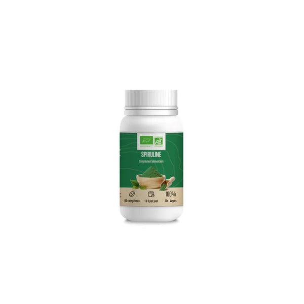 LÉRO Spiruline Bio, 60 Comprimés