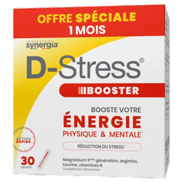 SYNERGIA D-Stress Booster, 30 sachets