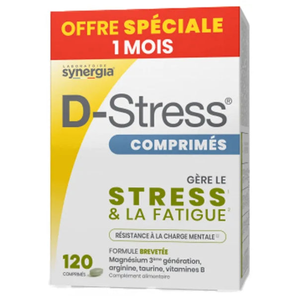 SYNERGIA D-Stress, 120 Comprimés
