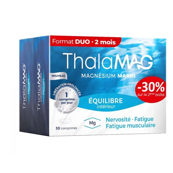 IPRAD THALAMAG Magnésium Marin, 2x30 comprimés