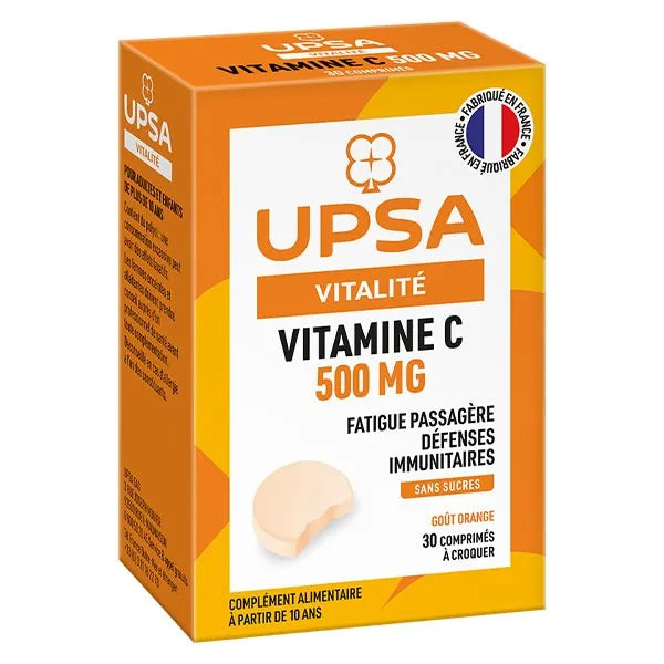 UPSA VITALITE - Vitamine C, 500mg