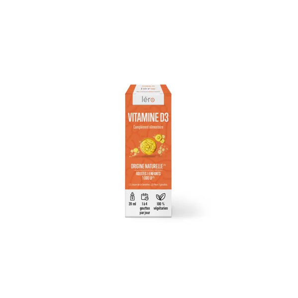 LÉRO Vitamine D3 1000 UI, 20ml