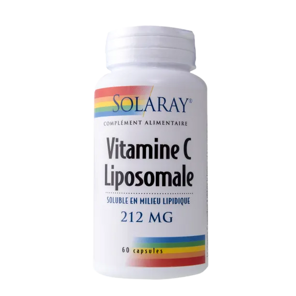 SOLARAY Vitamine C Liposomale, 60 Capsules