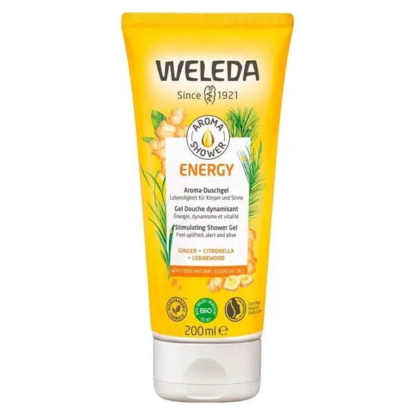 WELEDA AROMA SHOWER - Gel Douche Energy Bio, 200ml